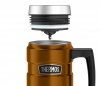 Kubek termiczny Thermos Travel King 470 ml z rączką miedziany